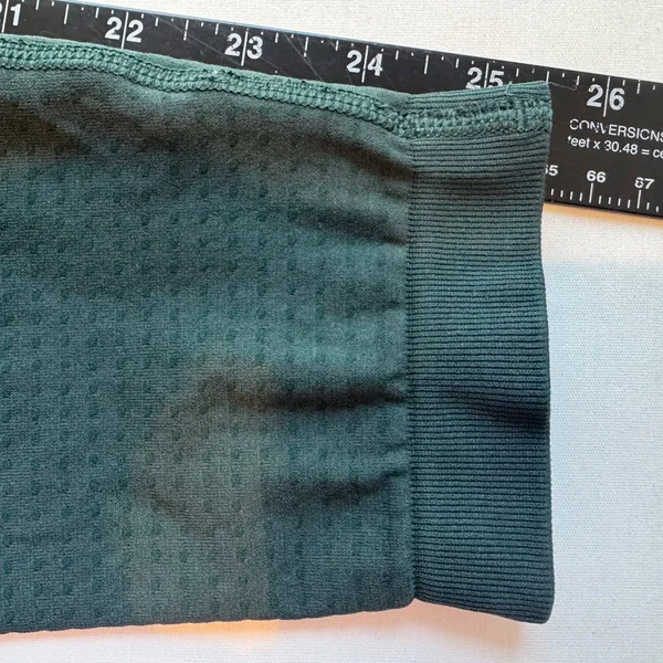 Gym Shark Vital Leggings Women's L Green High Waisted Seamless Sculpting - Image 6