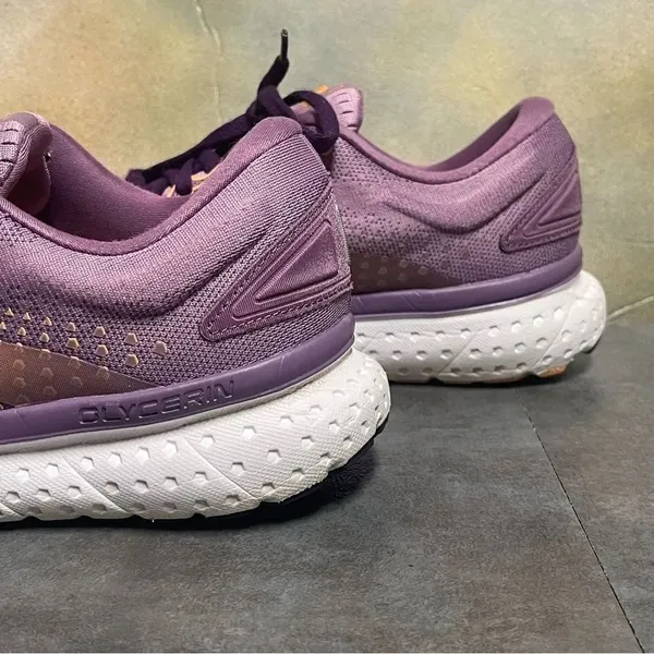 Brooks Glycerin 18 Purple Women's Running Shoes Size 10B - Image 10