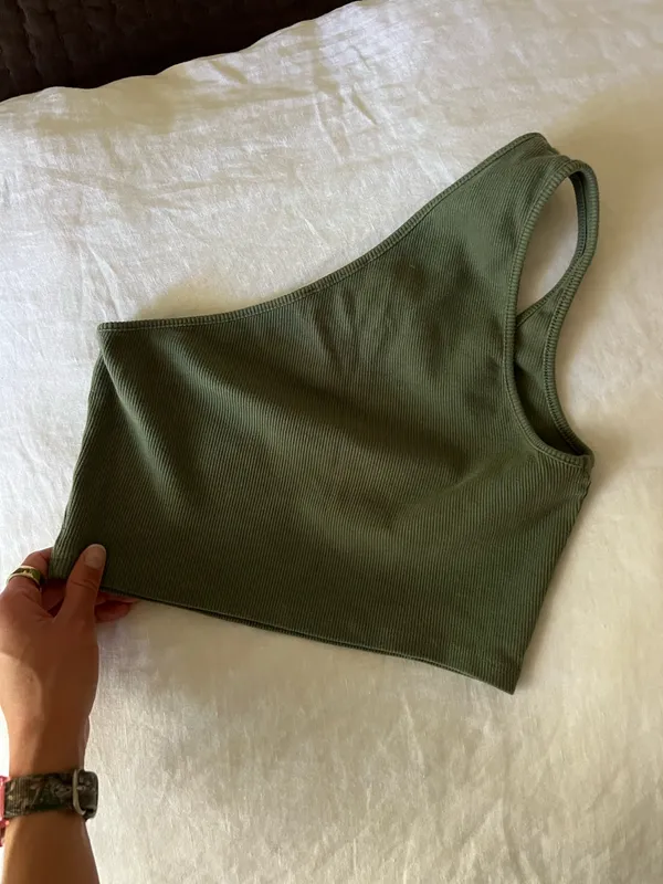 ZARA One-Shoulder Tank Top - Image 4