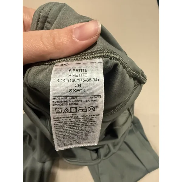 Gap Fit Eclipse Pants Green S Small Womens Athletic‎ Joggers Comfy Athleisure - Image 8