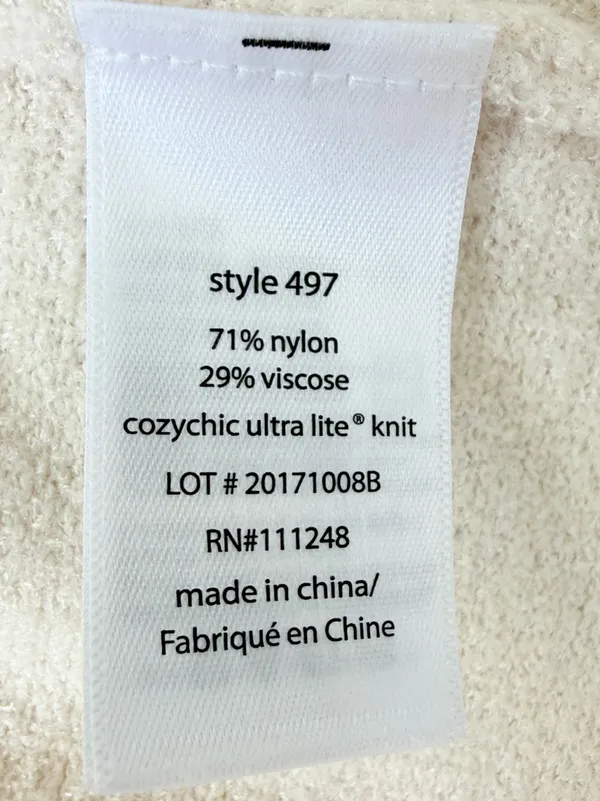 Barefoot Dreams Cozychic Ultra Lite Cardigan Size Small - Image 4