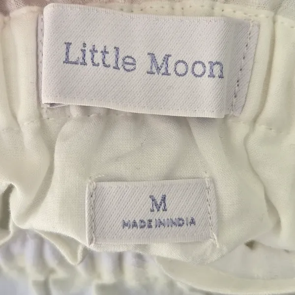 White Cotton & Lace Mini Skirt Medium - Image 6