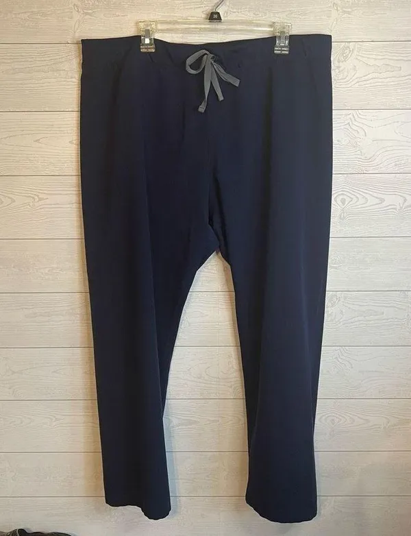 FIGS “Livingston” navy scrub pants Size XXL Petite - Image 2