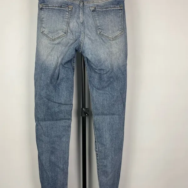 Kancan Light Blue Distressed Destroyed KC11004‎ Skinny Jeans - Image 8