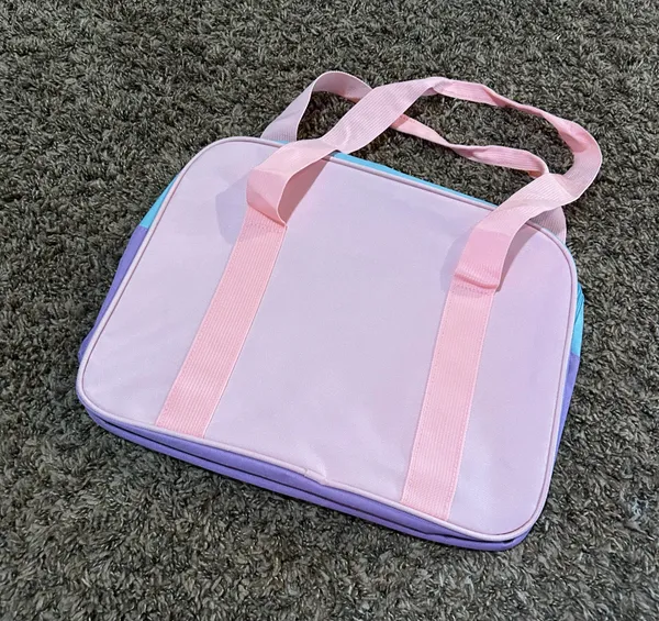 Pastel messenger bag Purple - Image 2