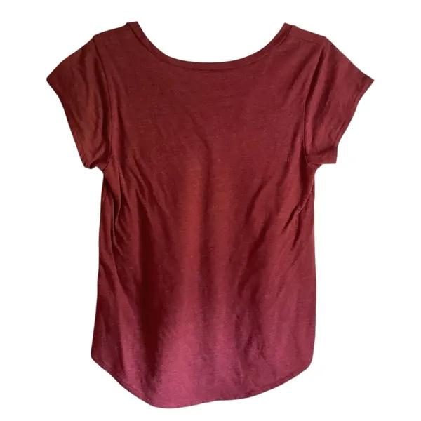 Lucky Brand Women's Burgundy Mandala Tee WORN ONCE - Image 4