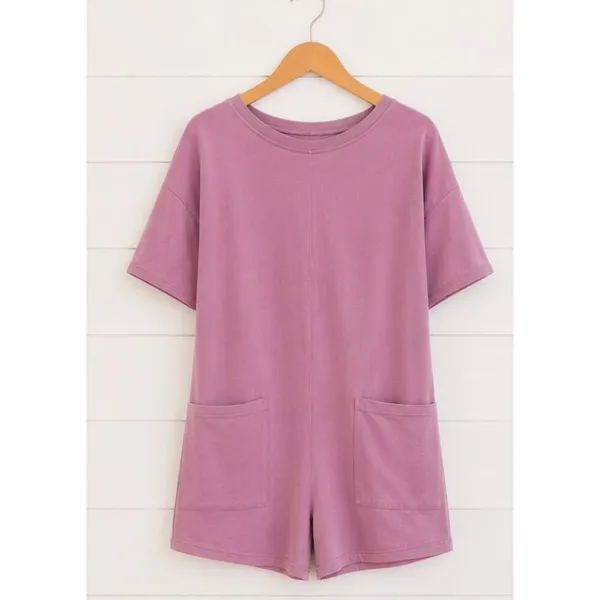 AS revival NWT purple romper athleisure size small - Image 2