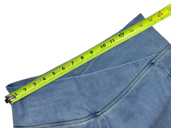 Halara Flex Crossover Side Pocket Washed Stretchy Knit Denim Work Legging - Image 6