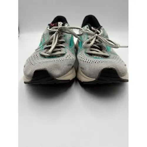 Brooks Adrenaline GTS 21 Womens 10 Grey Teal Running Shoes Supportive‎ Sneakers - Image 9