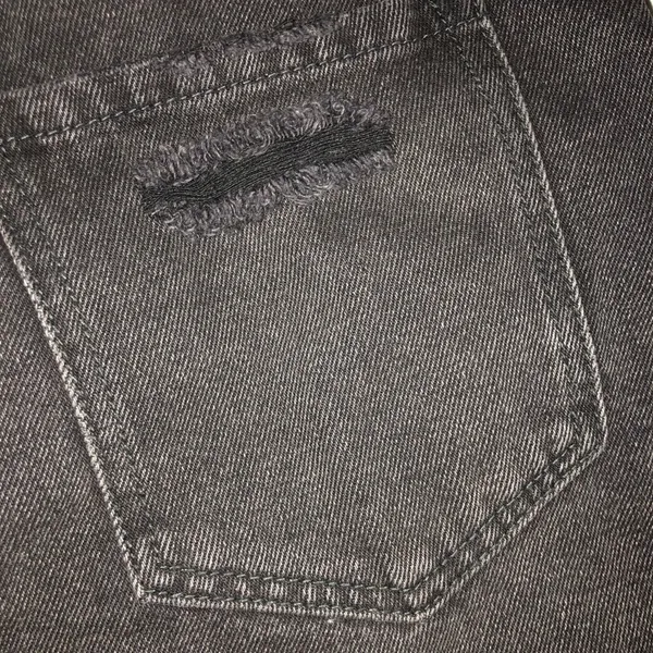 We the Free Size 27‎ Black denim distressed, vintage inspired, mini skirt. - Image 6