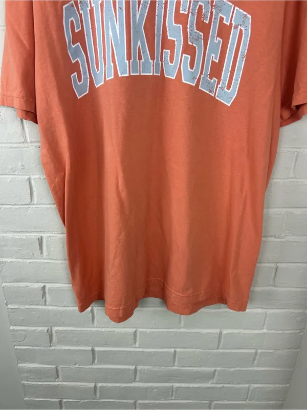 Sunkissed Coconut Orange Logo Tee Size L Size L - Image 3