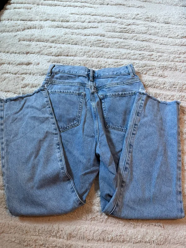 PACSUN HIGH RISE STRAIGHT BLUE JEAN - Image 2
