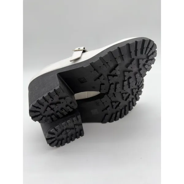 Dirty Laundry Chunky Heel Platform White Lug Sole Mary Jane Loafer 10 Y2K - Image 8