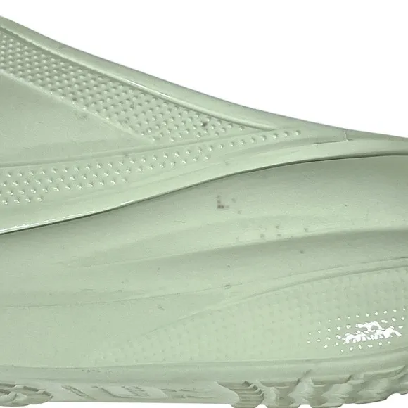 Crocs Crush Platform Slides Sandals High Shine Light Green W11/M9 Chunky Shoes - Image 9