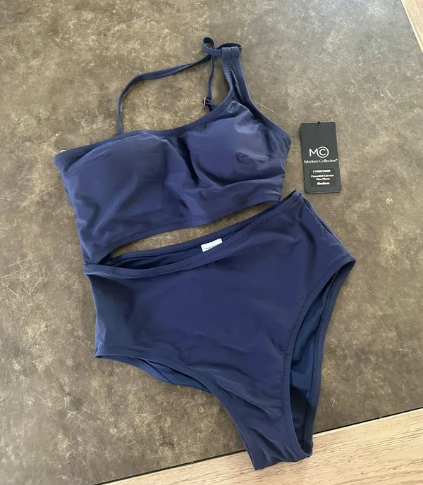 ® cut out one shoulder one piece swimwear - Image 2