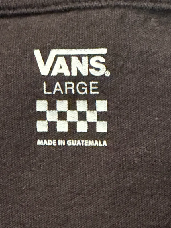 Vans Classic Holographic Logo Short Sleeve T-Shirt Size Large - Image 7