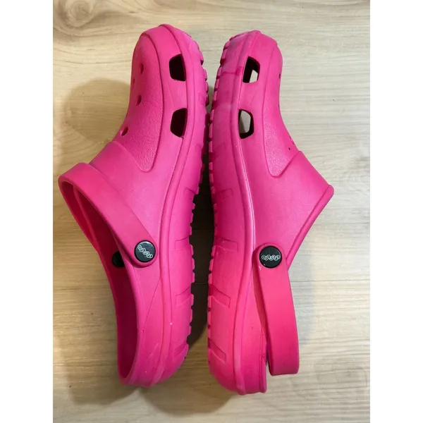 Jibbitz by Crocs Classic Clog Women W11 Pink Comfort‎ Lightweight Slip On Shoes - Image 8
