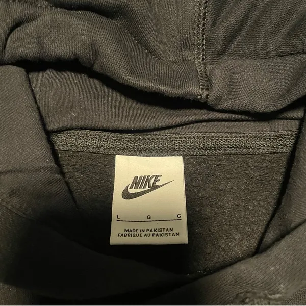 Nike Women's‎ Black University of Houston Hoodie with Red UH Logo Size Large - Image 3