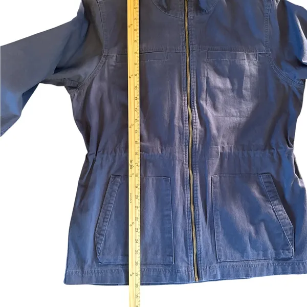 GAP Women's Deep Blue Utility‎ Jacket - Image 5