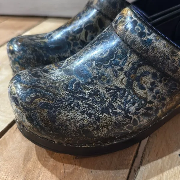 Dansko Professional Patent Leather Clogs 9/39 B86‎ - Image 4