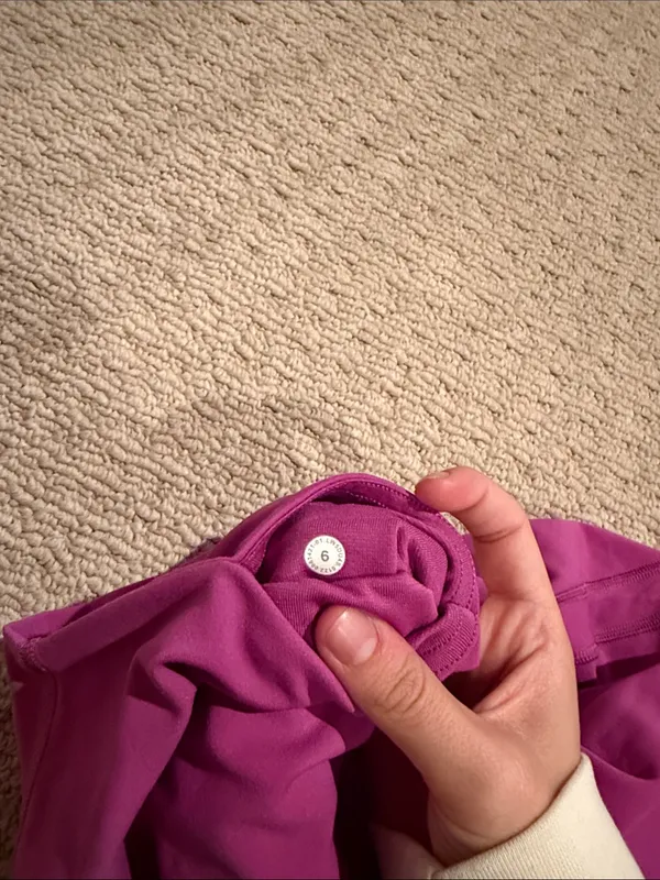 Lululemon Magenta Vivid Plum High Rise Align Pocket Leggings - Image 5
