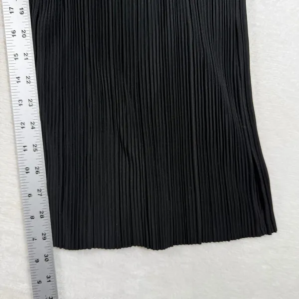 Vero Moda VMAURORA Black Plisse‎ Halterneck Wide Leg Jumpsuit NWT 10304757 XXS - Image 7