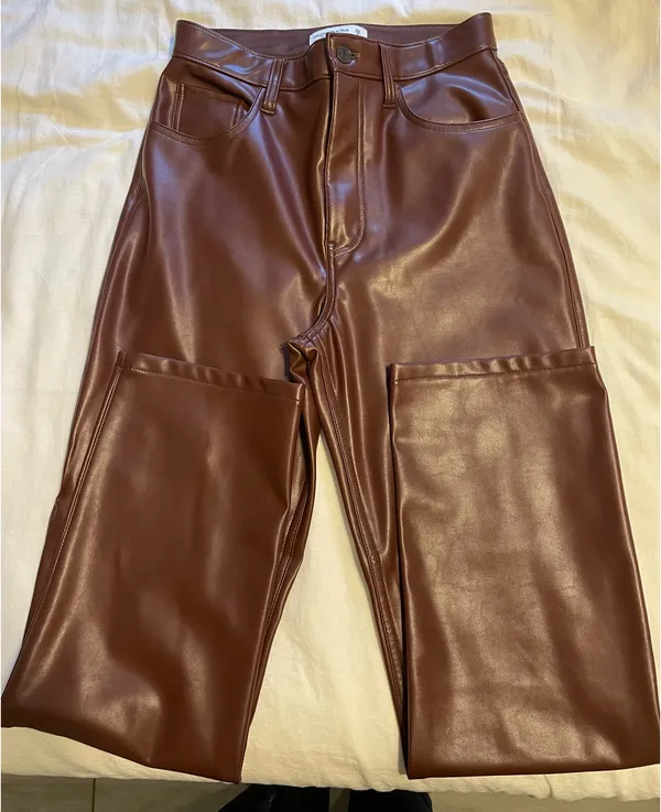 Abercrombie Leather Pants - Image 3