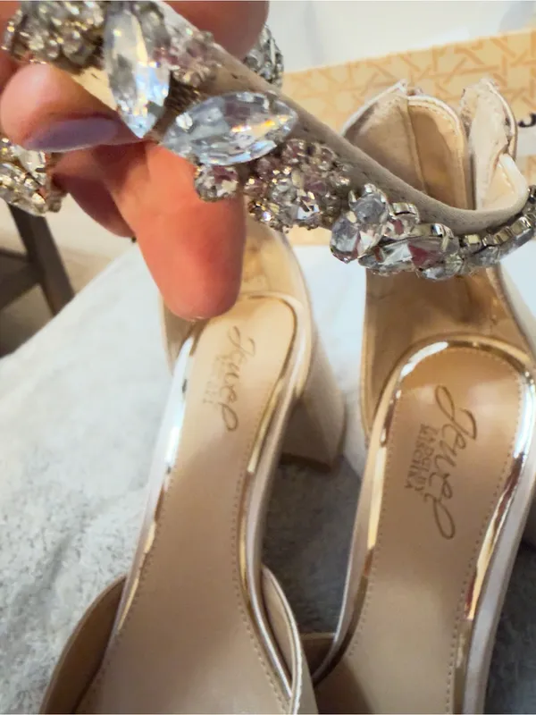 Jewel by Badgley Mischka Cathleen Block Heel size 8 New in Box! - Image 16