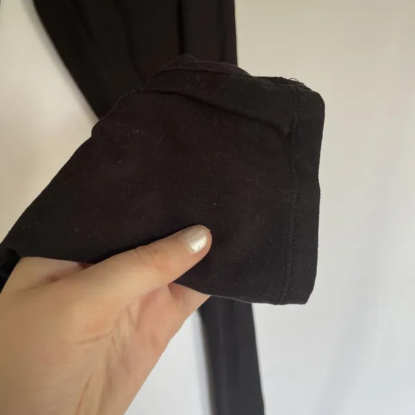 Maurices Athleisure Leggings Size M Black Women Stretch Polyester Spandex - Image 4