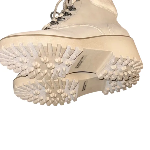 DV by Dolce Vita Russit Sherpa trim laced wedge ankle boots - Image 6