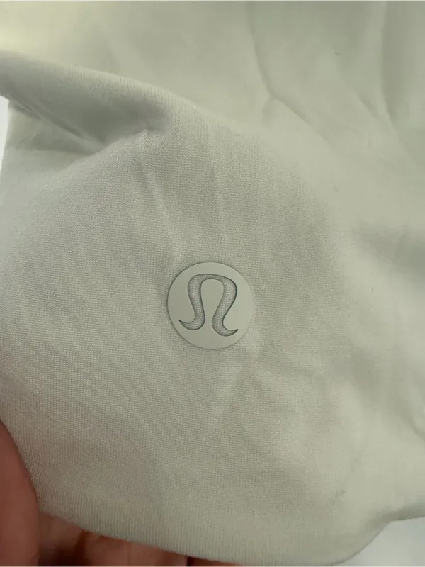 Lululemon Wundermost White opal short sleeve crop‎ shirt - Image 3