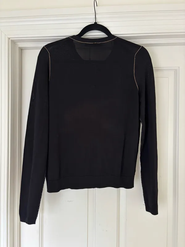 ZARA Black and Gold Cardigan - Image 9
