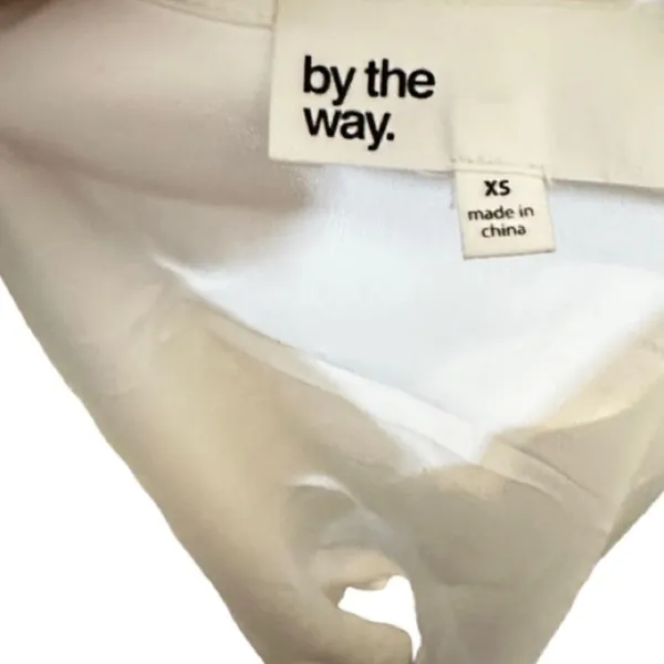 By The‎ Way White Wrap-Around Top - Image 3