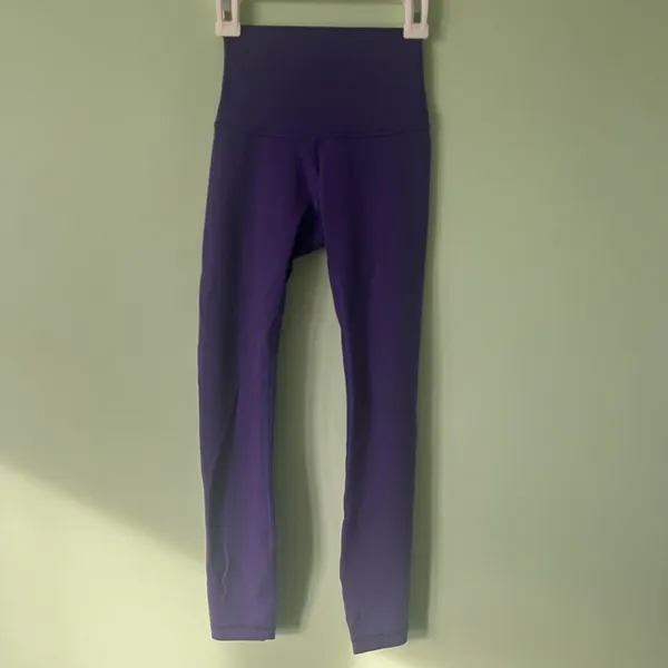 Lululemon Purple Wunder Train Leggings 25" - Image 5