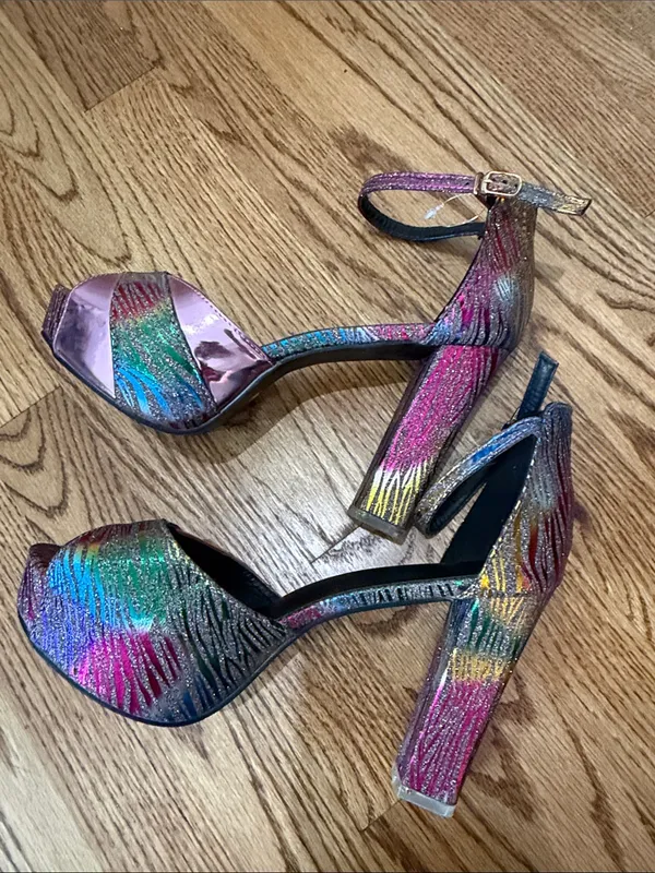 Multicolor Metallic Ankle - Image 6