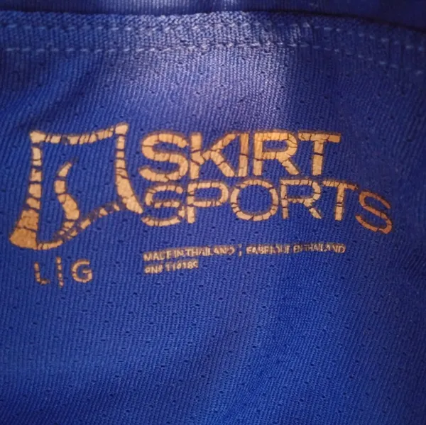 Skirt Sports L Bright Azul Blue Athletic Skort - Image 6