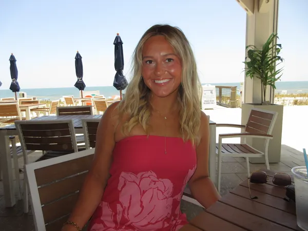 Linen Floral Dress - Image 2