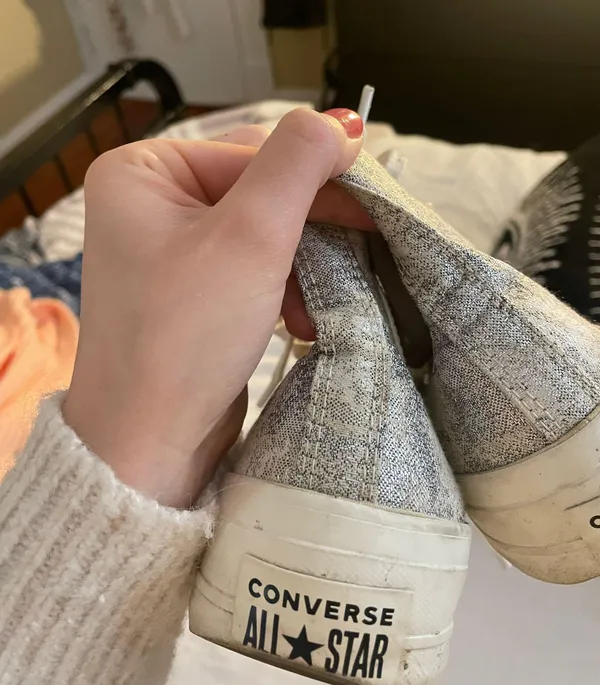 Converse Silver Platform - Image 3
