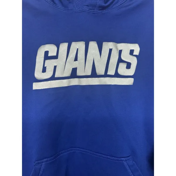 Nike Giants Women’s Blue Thermal-Fit Pullover Sweatshirt Size M NFL - Image 6
