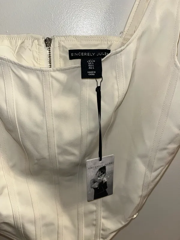 Sincerely Jules White Corset Top - Image 3