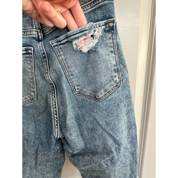 Abercrombie & Fitch Cross Band Waisted Super Skinny Ankle Women's 26 2R - Image 13