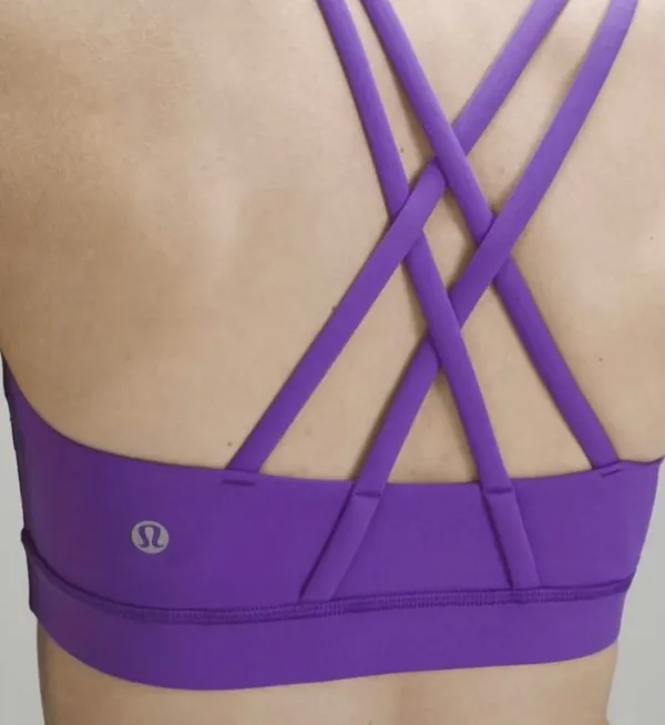 Lululemon Energy Strappy Bra in Atomic Purple - Image 2