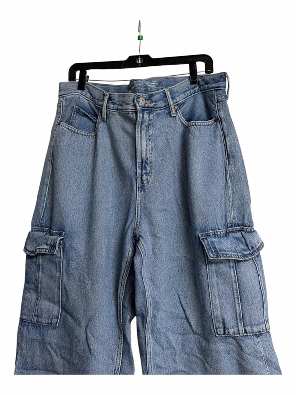Old Navy Extra High Rise Sky-Hi Wide Leg - Image 6