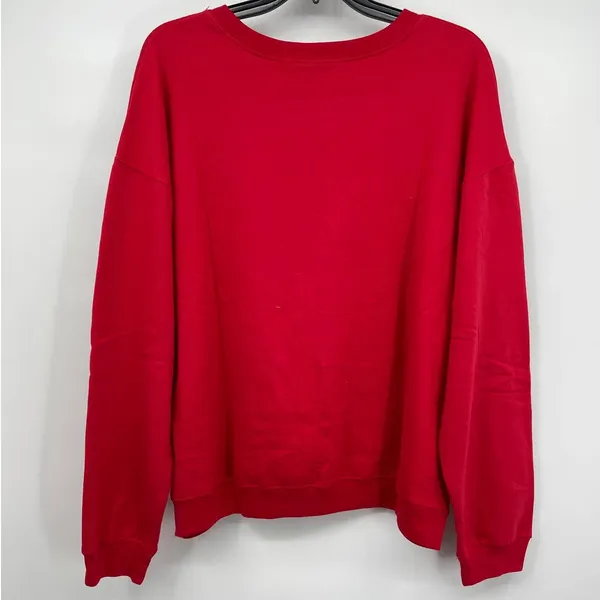 Wound Up All I Hear is Blah Blah Blah Red Pullover Sweatshirt Sweater NEW XXL - Image 3