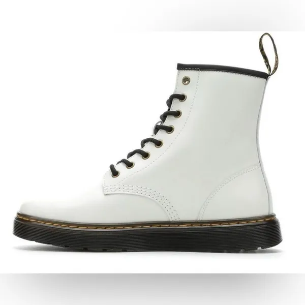 Dr. Martens  Combat Boots - White, Size 6 - Image 5