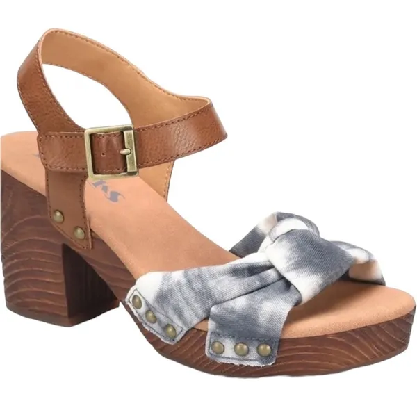 Korks Natalia Knot Sandals Size 8 Blue - Image 8