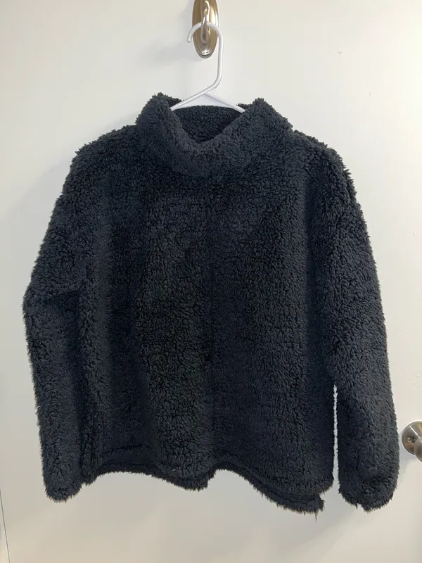 Summersalt Black Fleece Pullover - Image 3