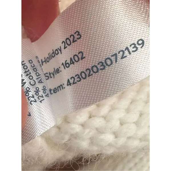 Marine Layer Archive Lomas Sweater Ivory Multi S - Image 6