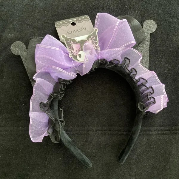 Kuromi Hello Kitty Sanrio headband - Image 2