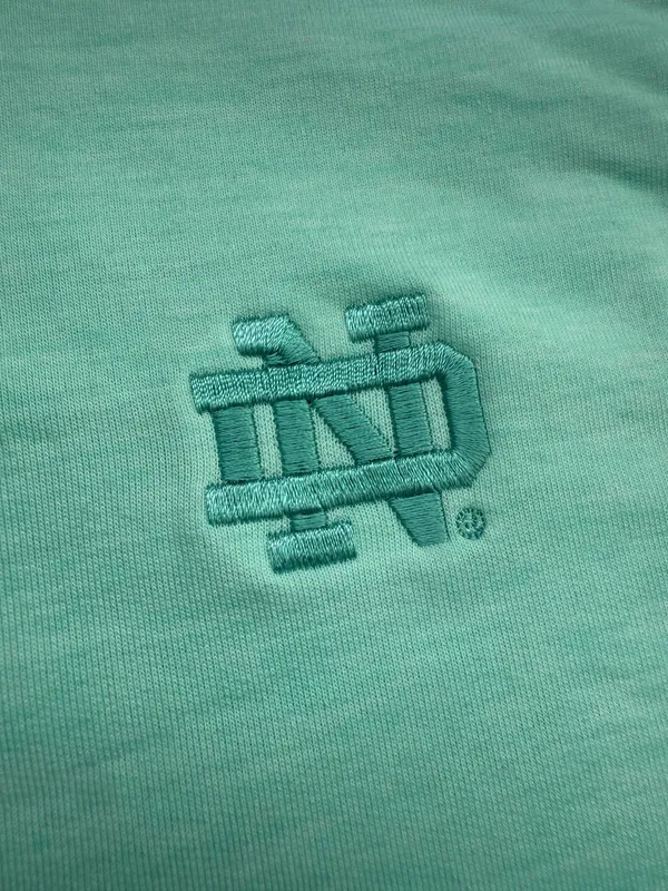 Peter Millar Custom Notre Dame Featherweight Performance Quarterzip - Image 2